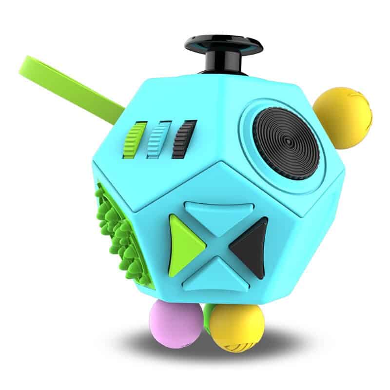 Cubo Fidget Anti-Stress <Br>Cubo Anti-Stress 12 Faces