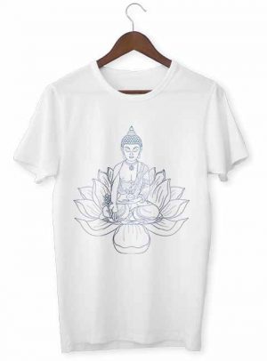 T-Shirt Zen  Bouddha Fleur de Lotus - Shop Antistress