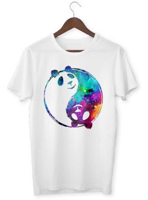 T Shirt Zen Panda Yin Yang - Shop Antistress