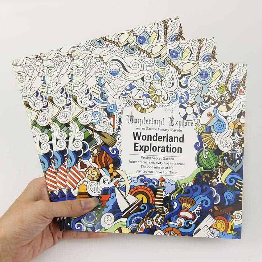 Livro De Colorir Anti-Stress <Br>Wonderland