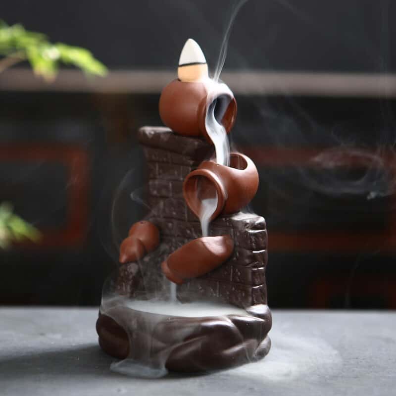 Suporte Para Incenso <Br>Cerâmica