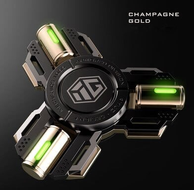 Hand Spinner <Br>Luminoso Com Bateria
