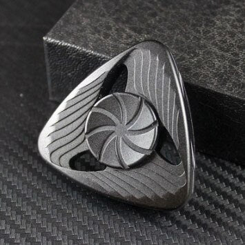 Hand Spinner <Br>Alumínio Preto
