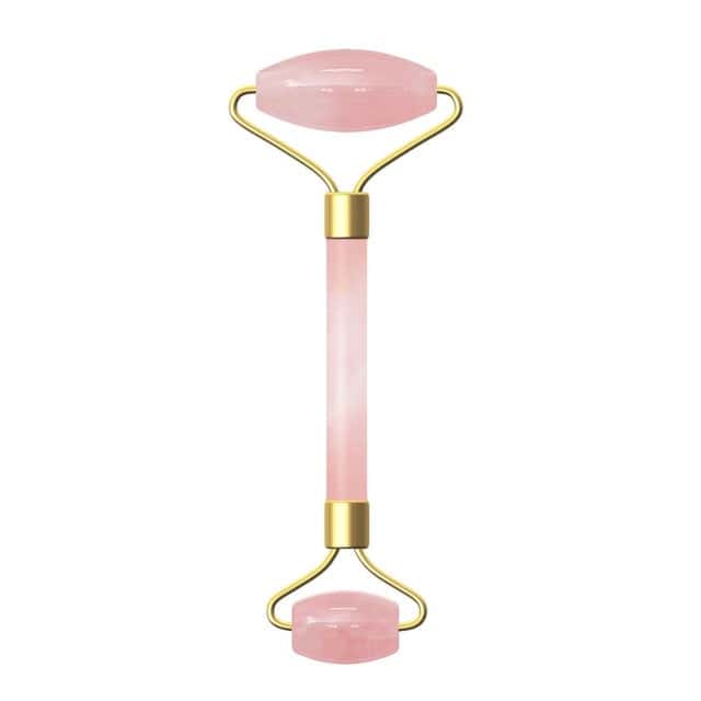 Massagem Relaxante <Br>Rolo De Quartzo Rosa