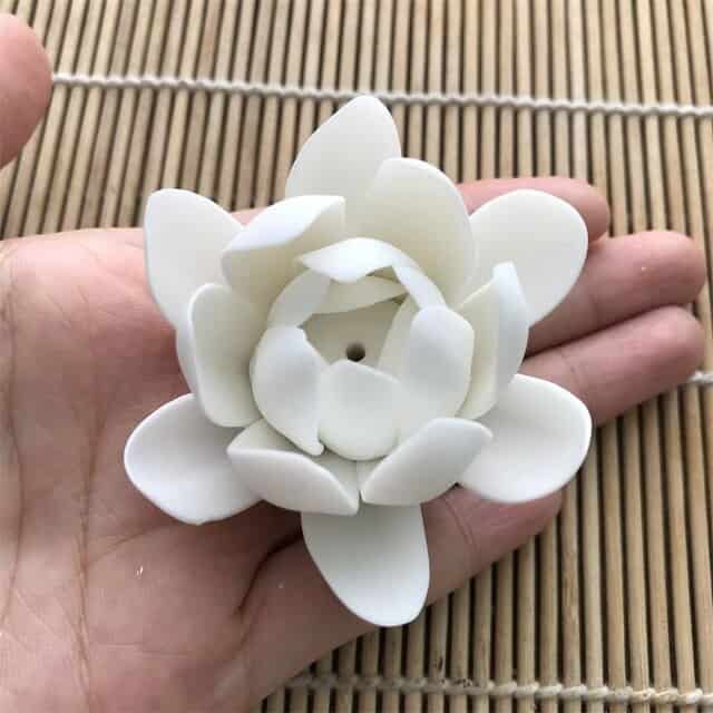 Suporte Para Incenso <Br>Flor De Lótus