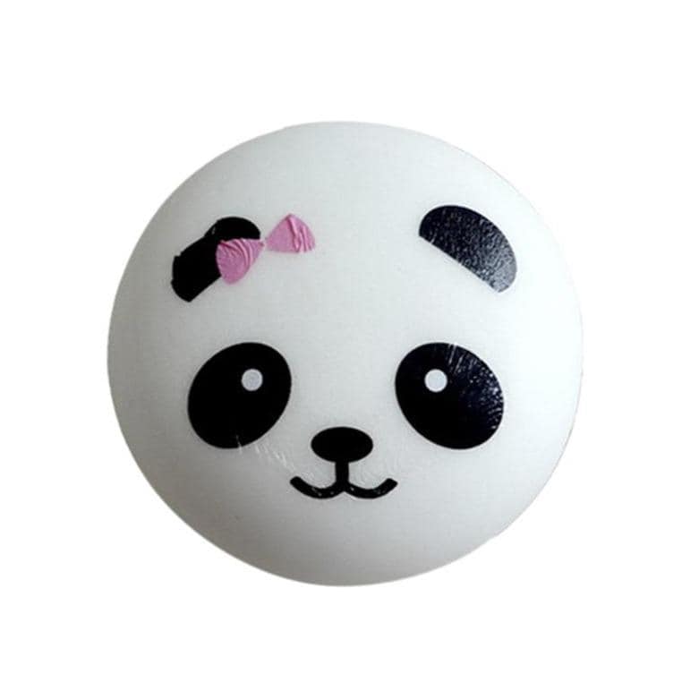 Bola Anti-Stress <Br>Cabeça De Panda Esquisita