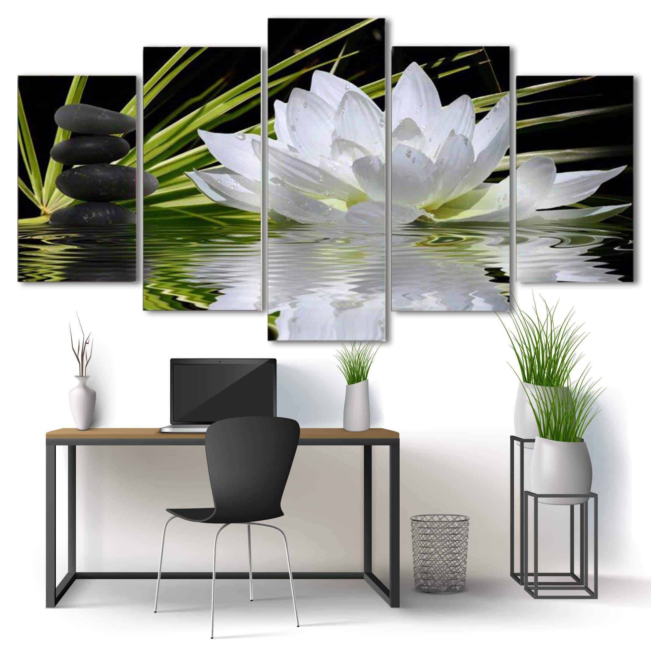Pintura Zen <Br>Flor De Lótus